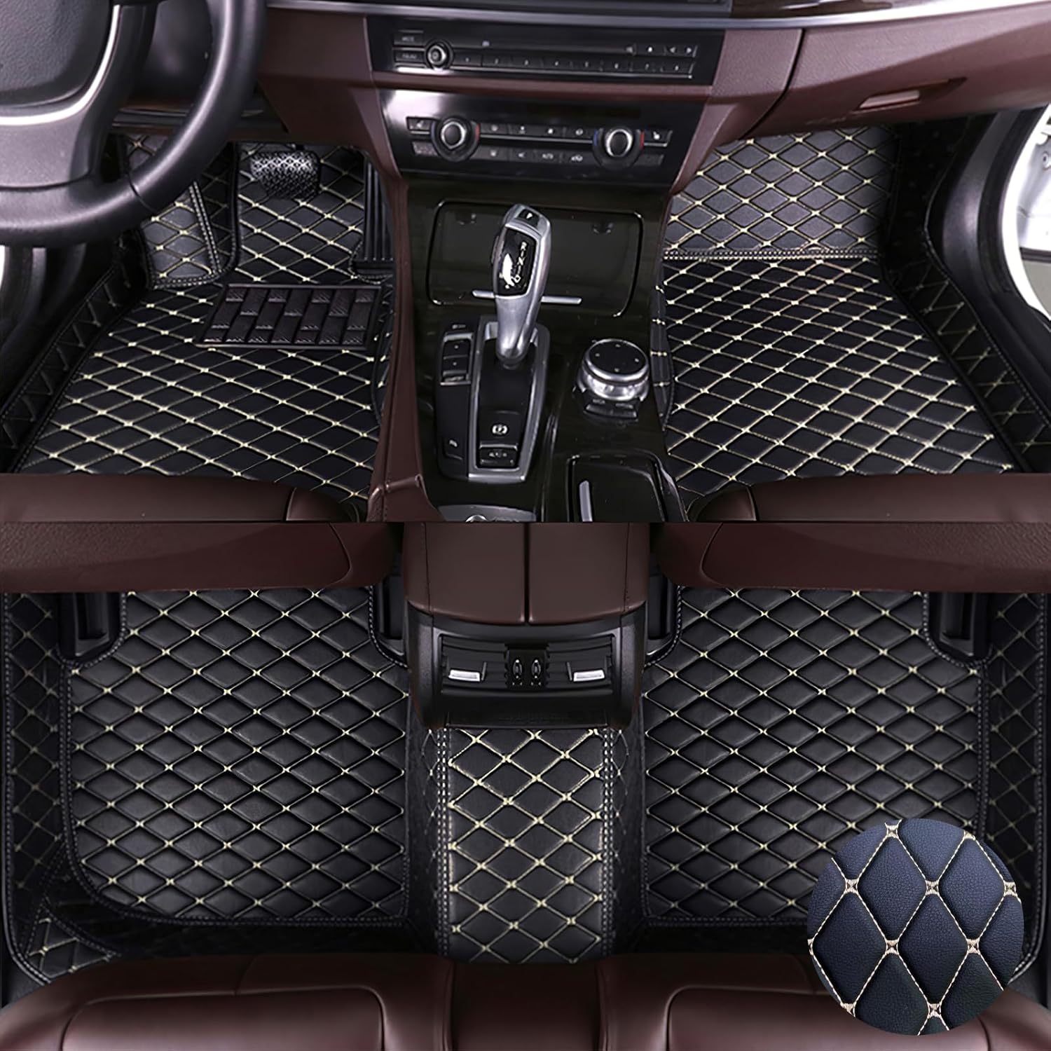 Car Floor Mats for Nissan Murano 20152019, Leather Luxury