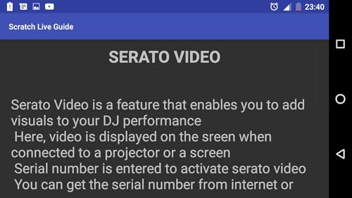 Scratch Live User Guide