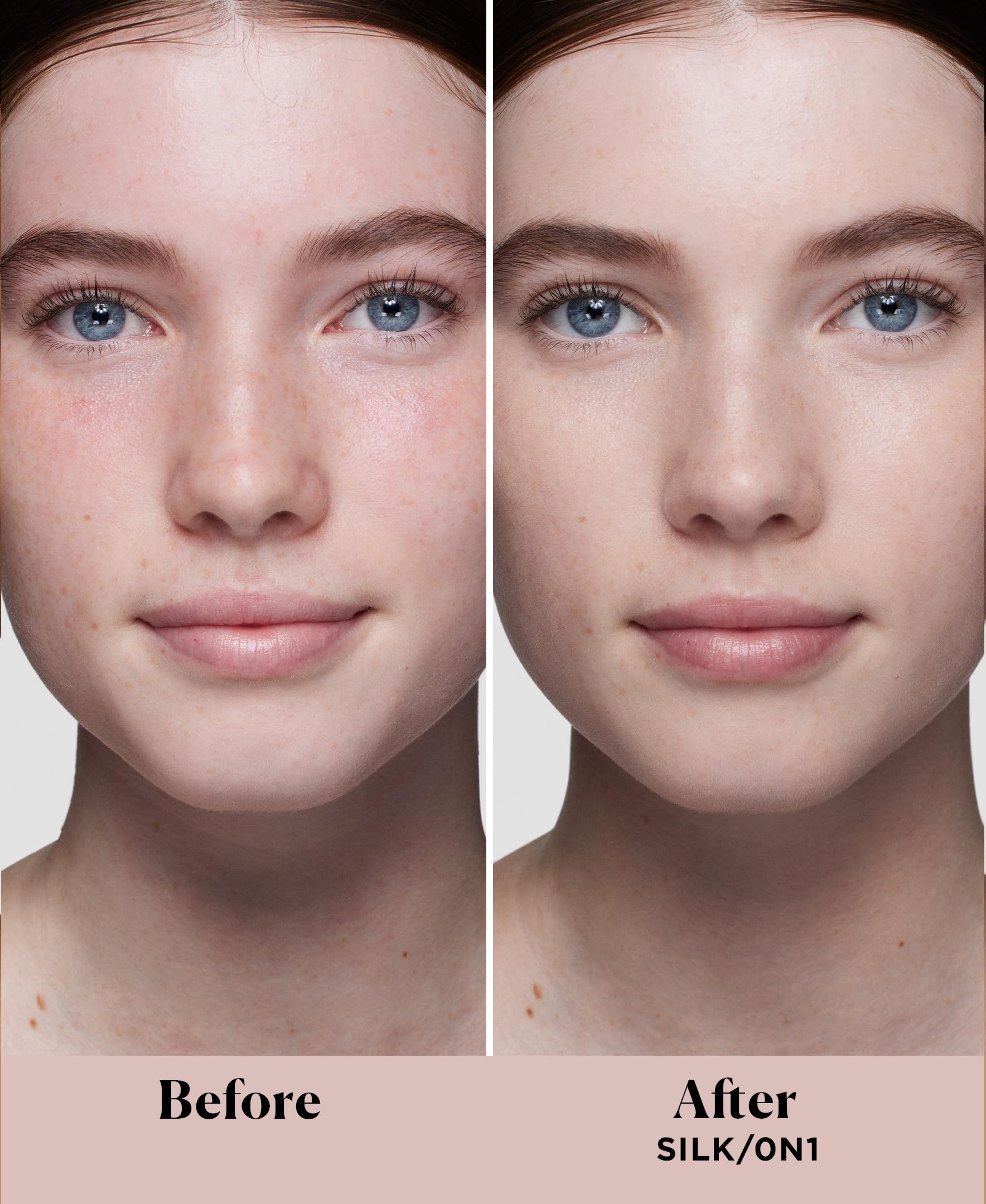 Real Flawless Weightless Perfecting Waterproof Foundation, Medium Coverage Foundation, Buildable Coverage, 12 HR wear, Non-comedogenic, 1oz: 0N1 Silk​ - very fair with neutral undertones (01)