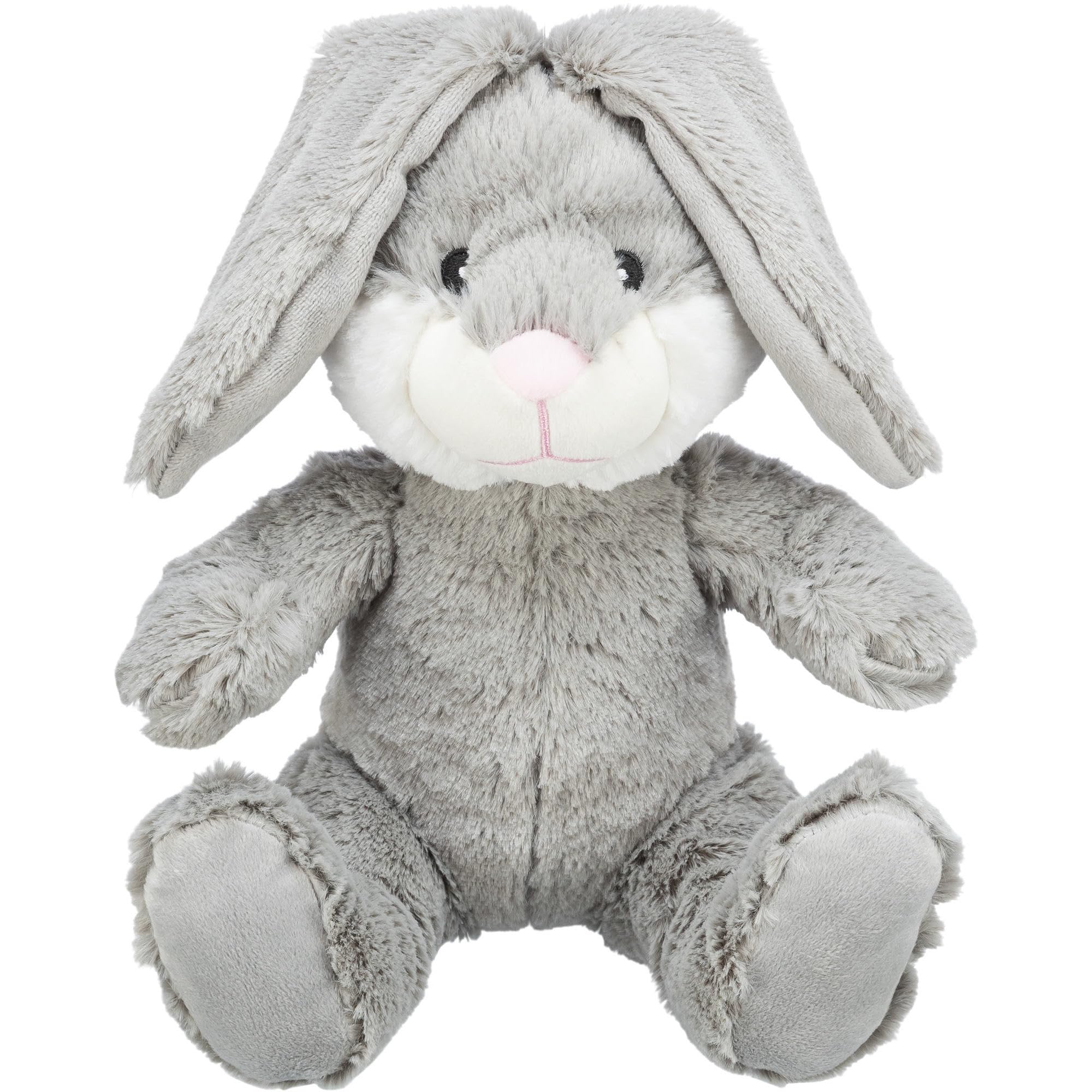 TRIXIE Be Eco Bunny Evan, 25 cm – Eco-friendly bunny plush from recycled materials – Ideal Easter gift - 34883