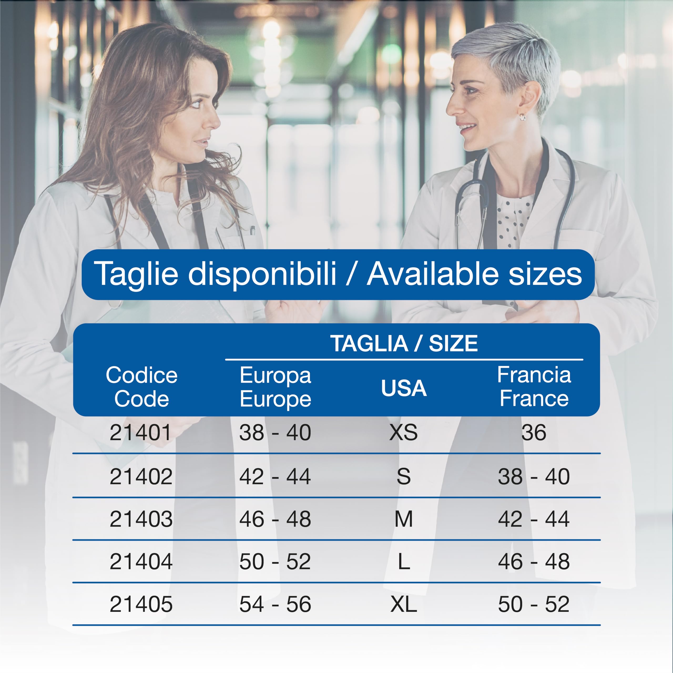 GIMA Camicia in Cotone e Poliestere, con Bottoni