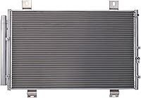 Vista 106 de TRQ Condensador de aire acondicionado A/C Compatible con Nissan Altima 1998-2001 NI3030101 NI3030103