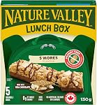 BARRES DE GRANOLA NATURE VALLEY saveur S'mores, sans arômes artificiels, sans couleurs artificielles, paquet de 5 barres
