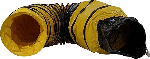 Miniatura 2 de MOUNTO Manguera flexible de PVC de 25 pies para ventilador de escape (10 pulgadas)