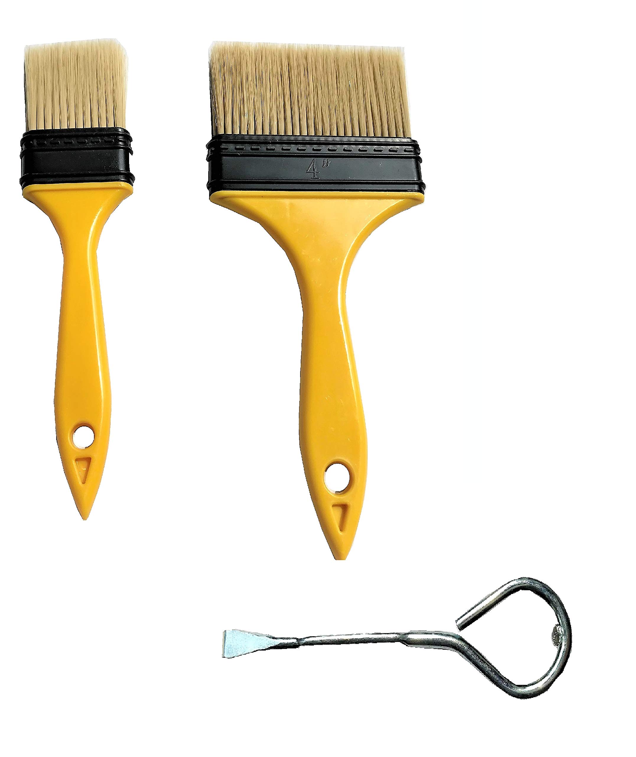 Paint Roller Kit I Plastic Paint Tray 10 Piece DIY Paint Roller