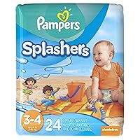 Vista 1 de Pampers Splashers - Pañales de natación talla 3-4 24