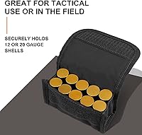 Vista 3 de 10 Ronda Shotgun Shotshell Recarga Holder Molle Pouch para 12 Calibre/20G
