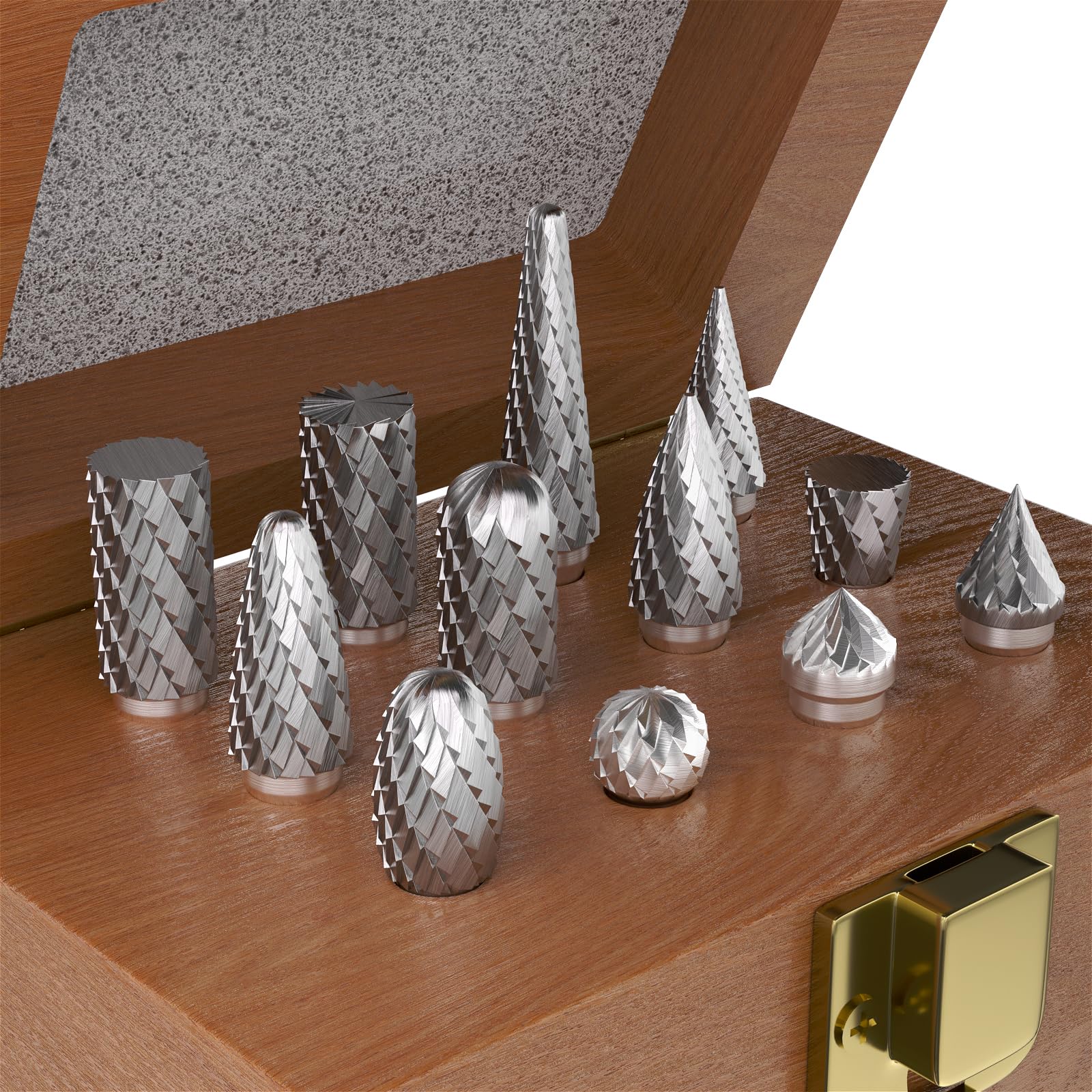 LU&MN SA-3 Tungsten Carbide Burr, 3/8" Head 1/4" Shank, 1 Pc — Amazon image 10