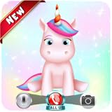 A Video Live Voice Call From Baby Unicorn - Free Fake Phone Chat