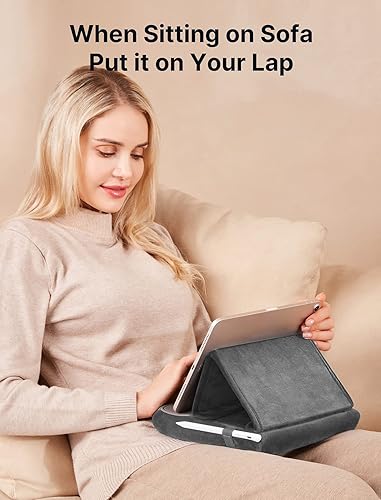 Miniatura 3 de JSAUX Soporte de almohada para tablet, soporte para tablet, base para regazo, cama y escritorio compatible con iPad Pro 11 10.5 9.7 10.2 Air Mini,