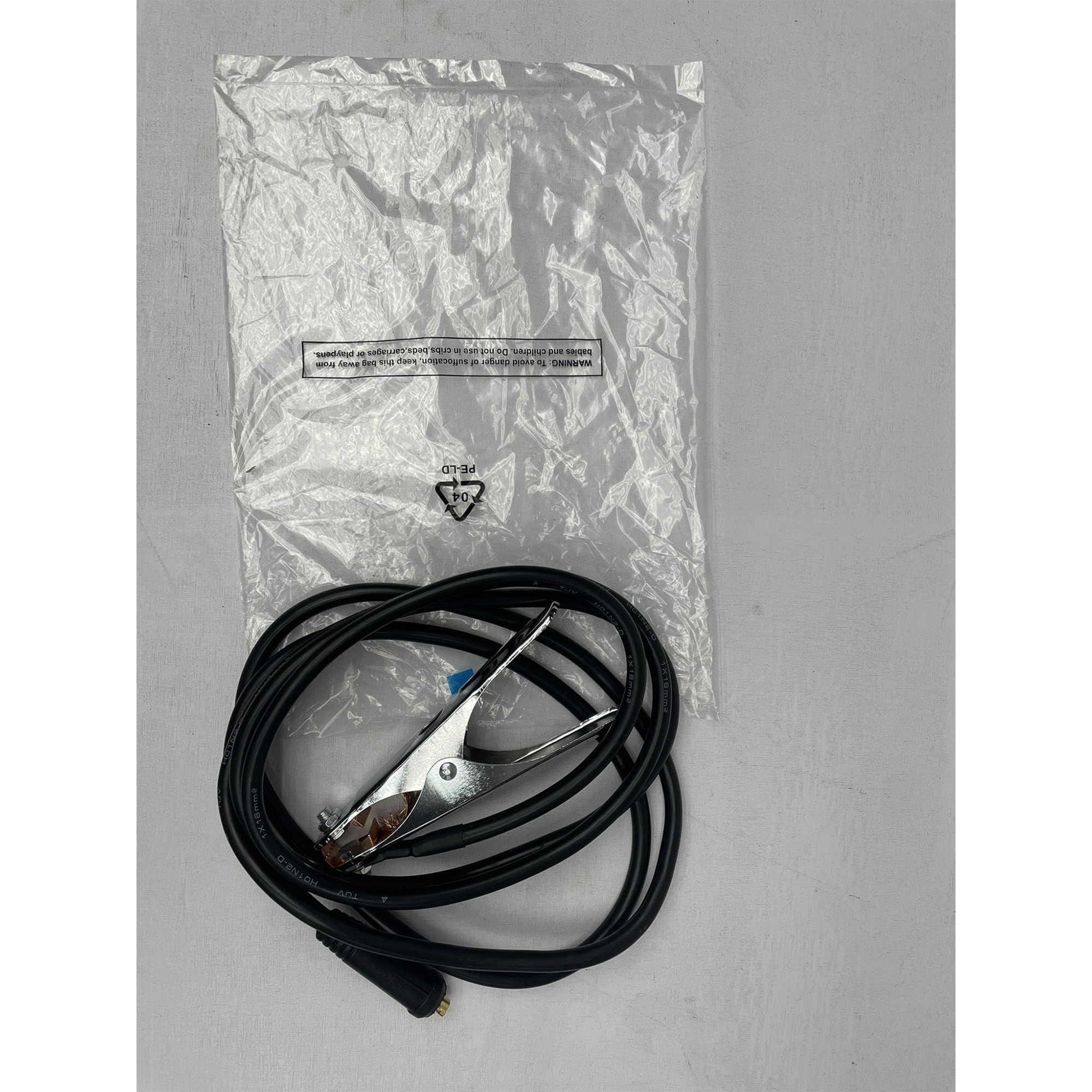 Porta Elettrodo Saldatura 200A Con Cavo 3m - Per Saldatrici ARC ZX7 MMA, Connettore Rapido - Foto 8