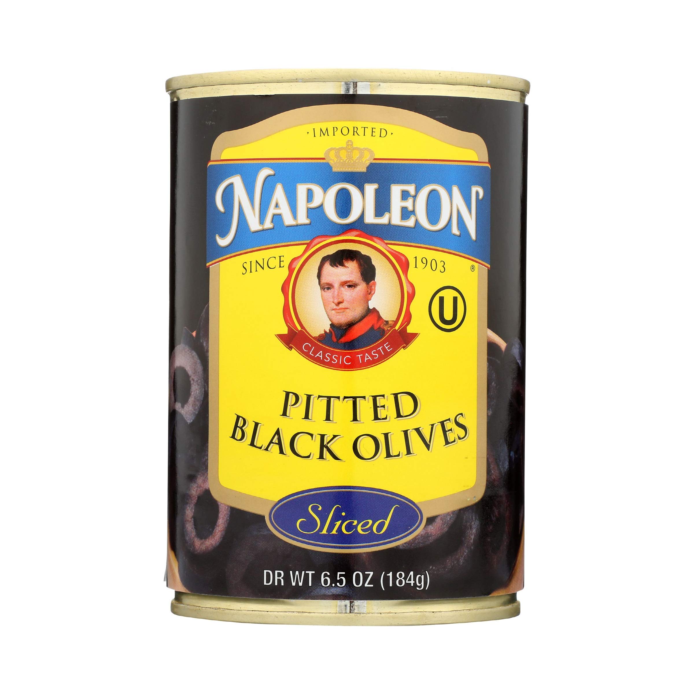 Amazon.com : Napoleon Black Sliced Olives, 6.5 oz : Grocery