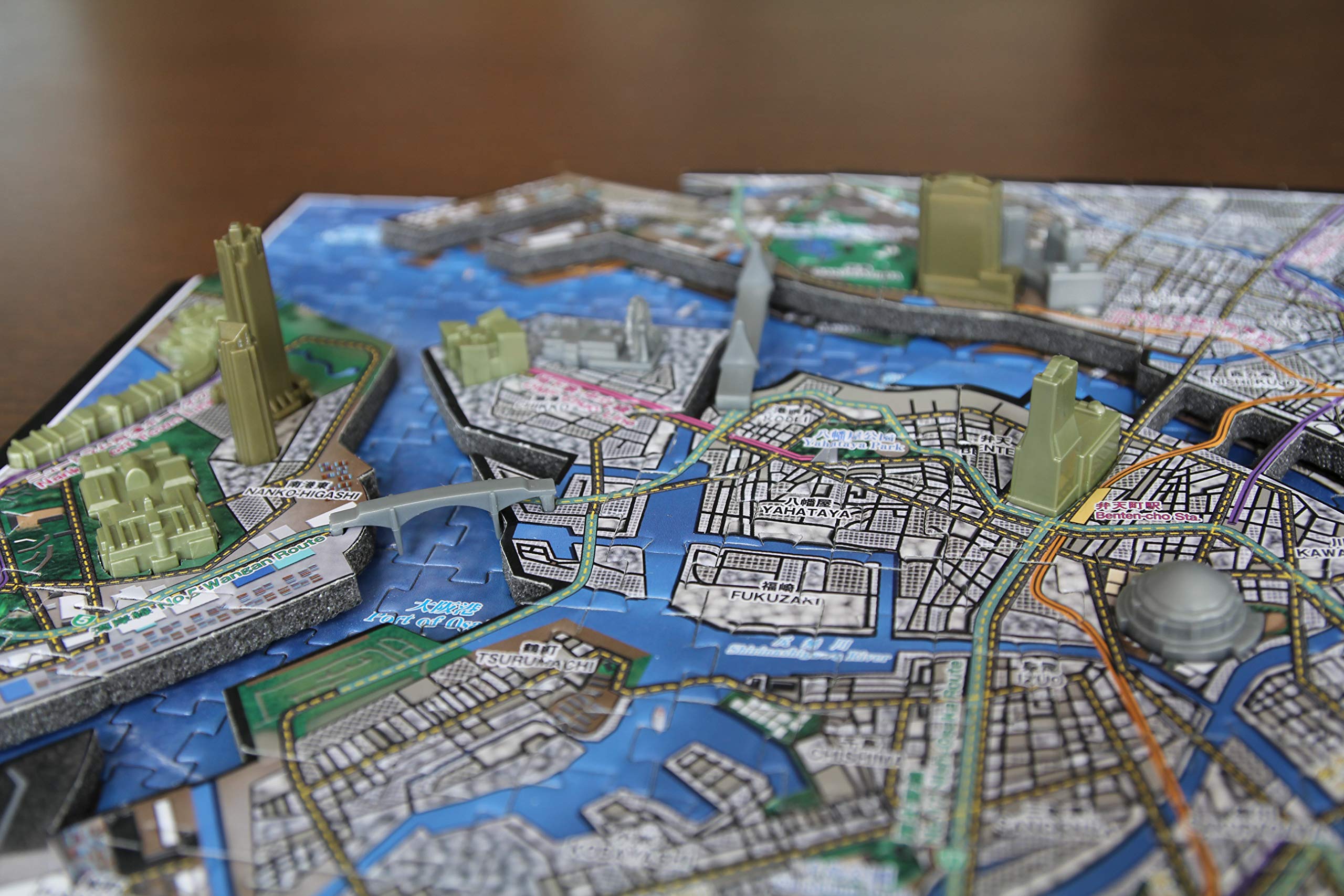 大阪の街をパズルに！ リアル 大阪 パズル 模型 プレゼント お子様にも！ 大阪の街をパズルに！ リアル 大阪 パズル 模型 プレゼント お子様にも