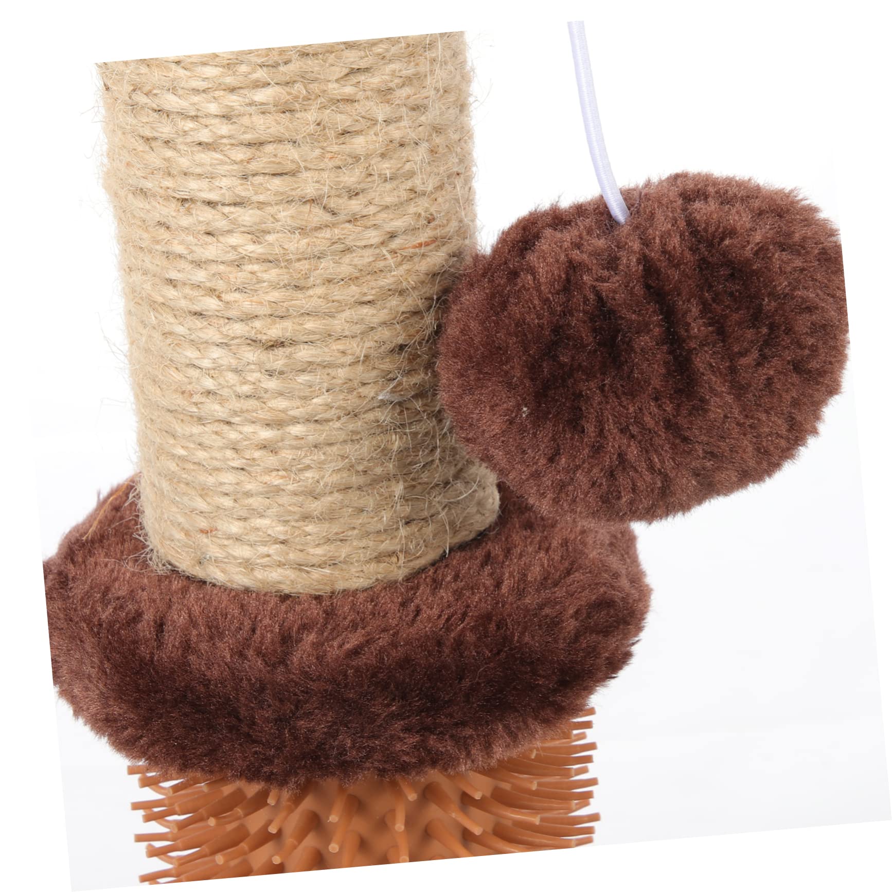 Toyvian Vertical Cat Scratching Post Durable Indoor Scratcher for Kittens Sturdy Design with Enhanced Friction Cat Claw Grinding Accessory for Household Use