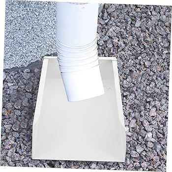 Amazon.co.jp: Angoily 縦樋スブロック 雨樋延長器 アルミ合製