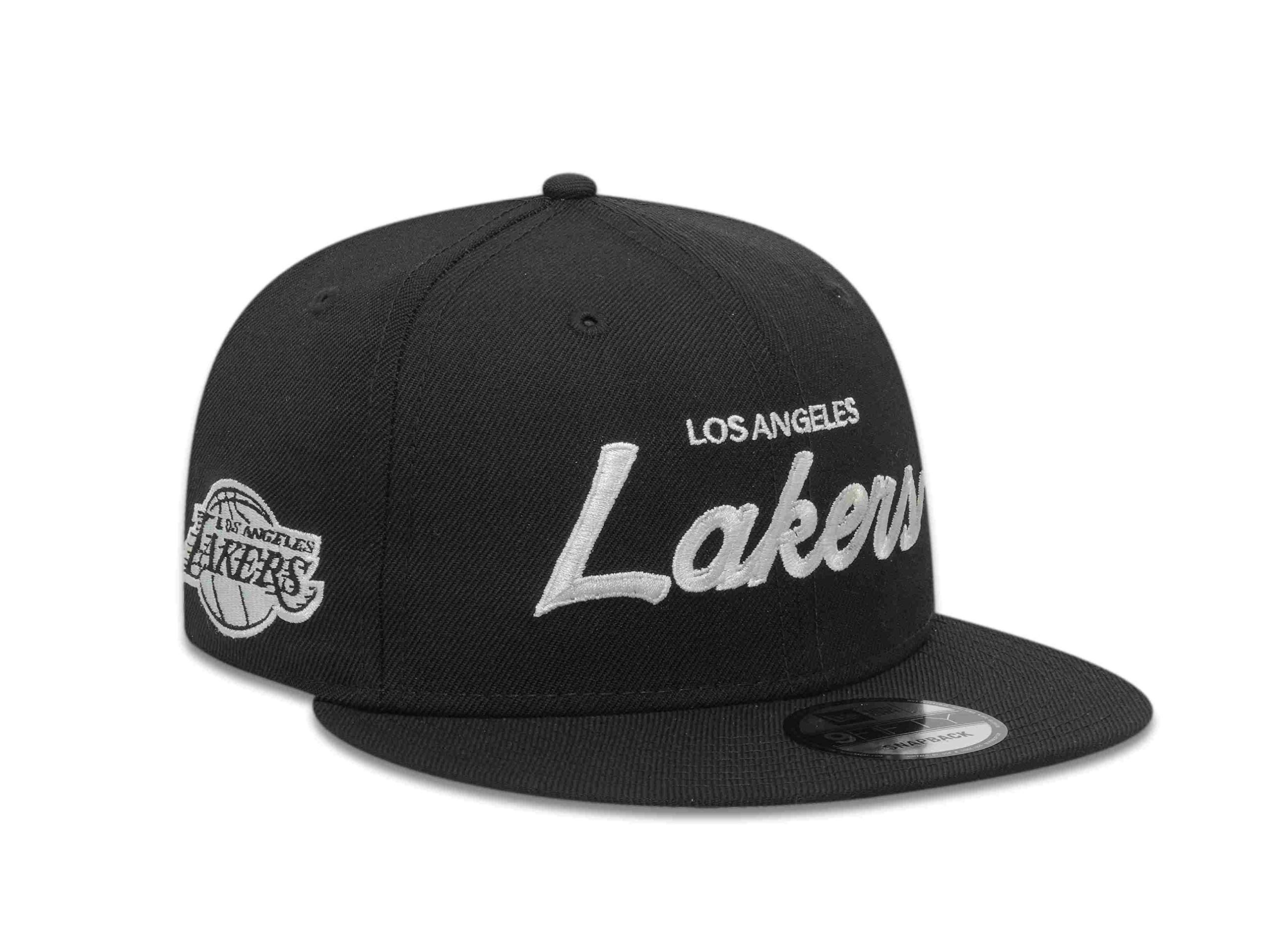 New Era Los Angeles Lakers Exclusive Collection NBA 950 9FIFTY Snapback Cap Hat One Size Fit Most
