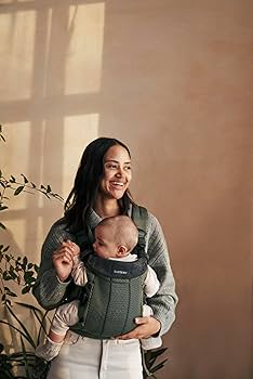 Amazon.com: BabyBjörn Baby Carrier Harmony, Dark Green, 3D