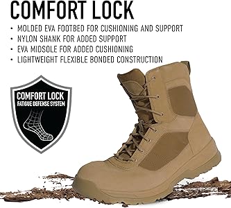 Amazon.com: Rothco Guardian AR 670-1 Coyote Brown Composite Toe