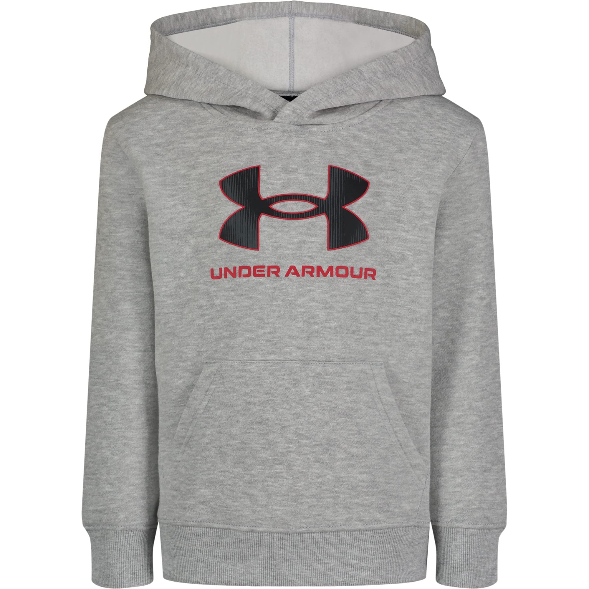 Under Armour Boys' Fleece Pullover Hoodie Sweatshirt, Relaxed Fit