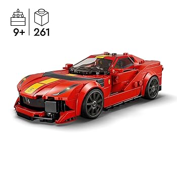 LEGO Speed Champions Ferrari 812 Competizione, Sportowy