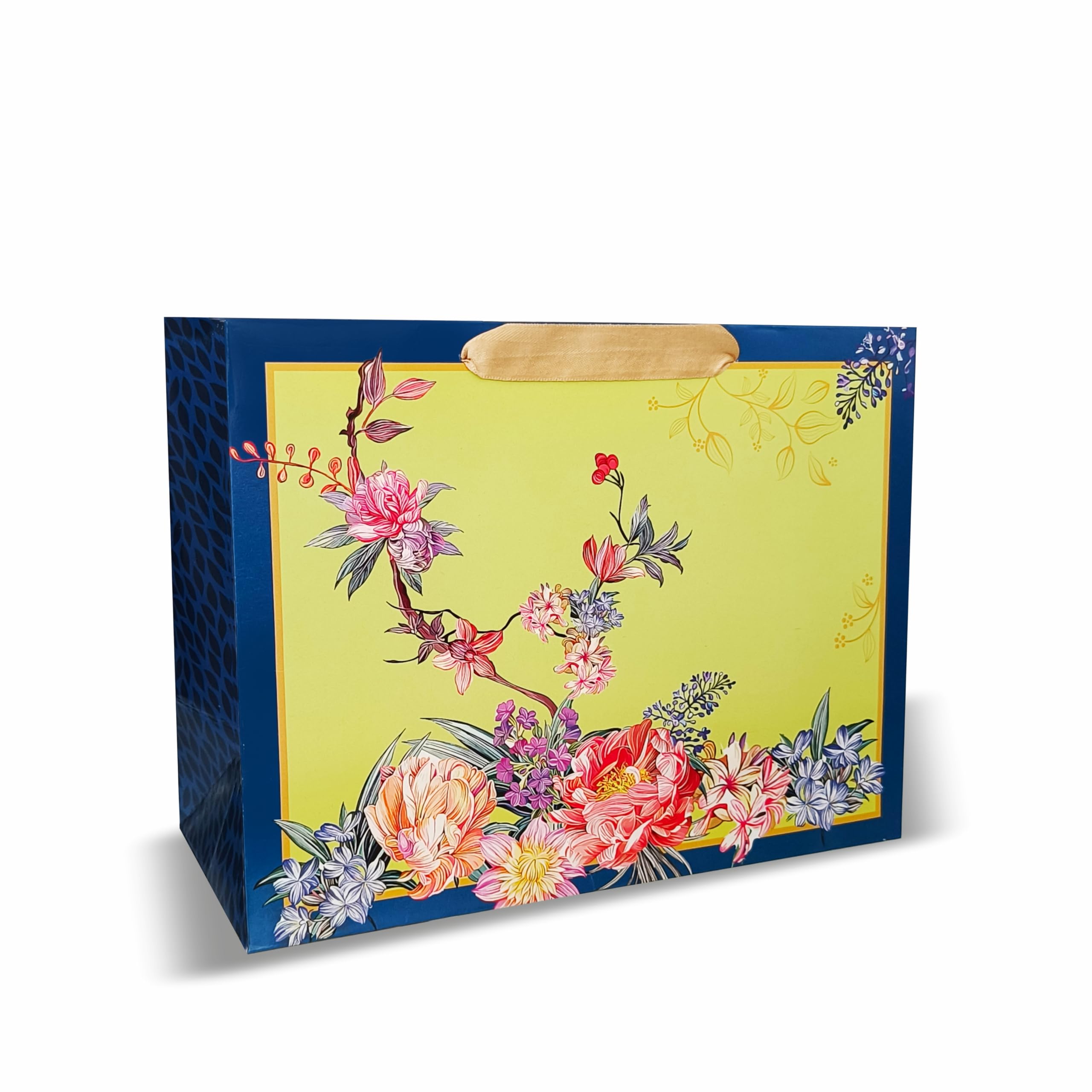VESTTA -ELEGANCE REDEFINED Paper Gift Bags, Large, 13 (L) X 5.5 (B) X 10 (H) Inches, Floral Print, Gloss Finish, Pack Of 10, For All Celebrations, With Gift Tags-Premium Collection (10),Multicolor (B0CW38TQS9) Amazon Price History, Amazon Price Tracker