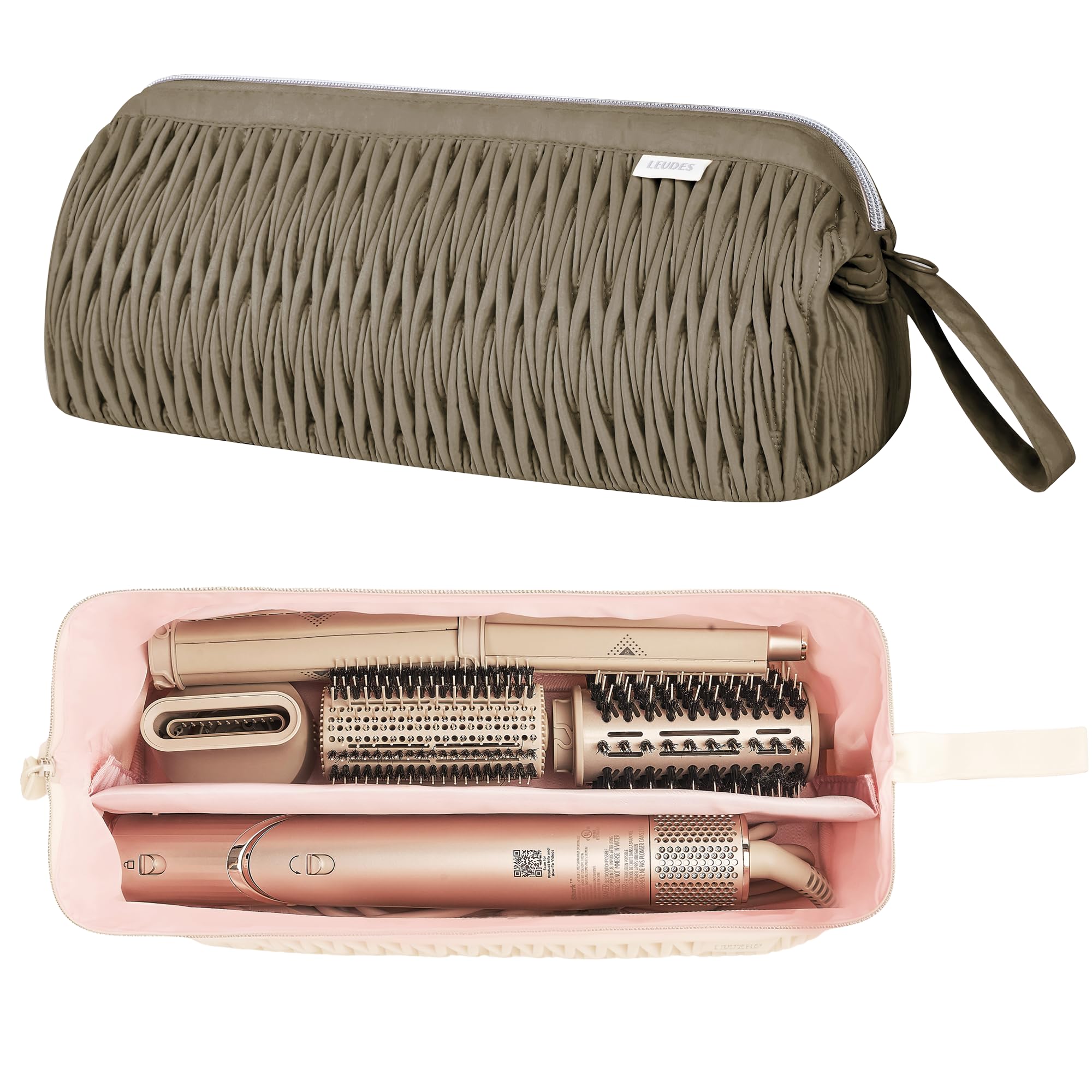 Leudes Dy son Airwrap Travel Case for Shark Flex Style Fusion Hair Dryer