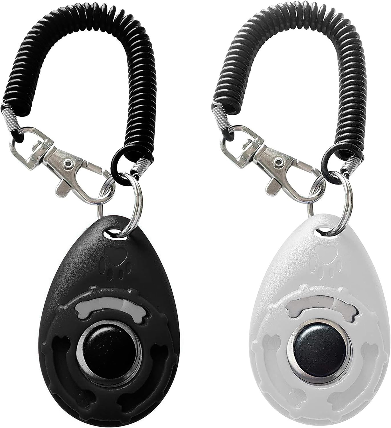 IRYNA Dog Clicker 2 Pack Clickers for Dog Training, Dog Clicker