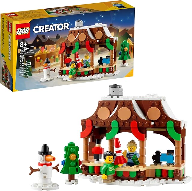LEGO 40602 Stand de Marché d'Hiver GWP (271 pièces)