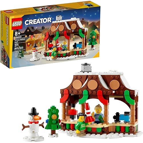 LEGO 40602 Winter Market Stall GWP (271 pcs)