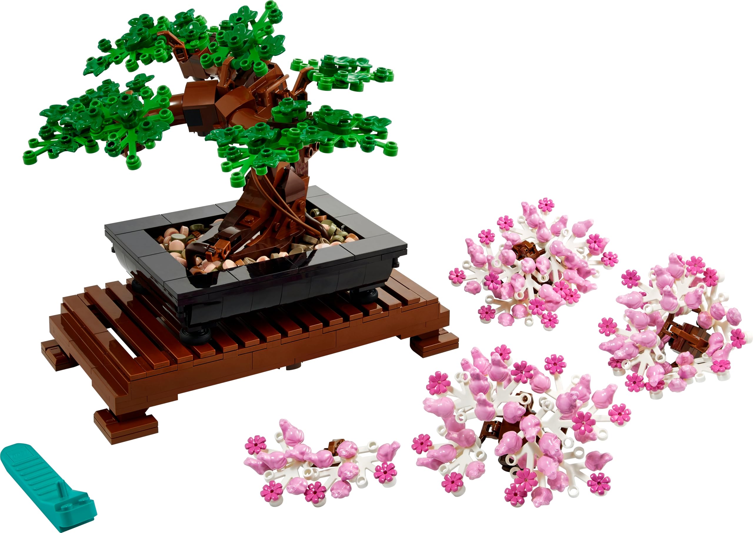 LEGO Botanicals Bonsái Kit de Maquetas y Manualidades para Adultos - Decoración para el Hogar y la Oficina, Flores y Plantas Artificiales, Regalo para Mujeres y Hombres, Madres, Pareja 10281