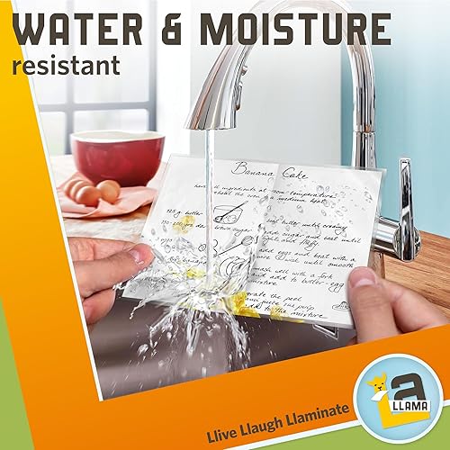 Miniatura 4 de Bolsas de laminado térmico de 9 x 14.5 pulgadas, 5 mil de grosor, paquete de 20, adecuadas para hojas de laminado de tamaño legal de 8.5 x 14