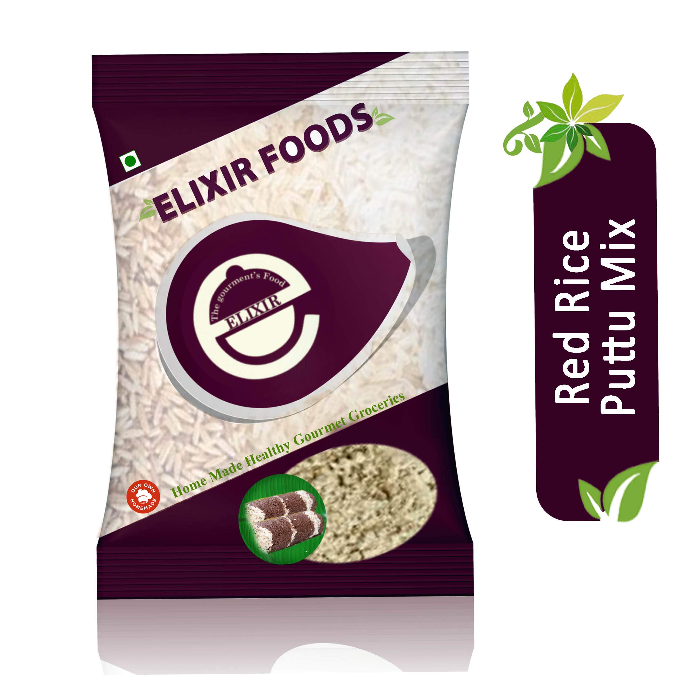 Buy ELIXIR HOME MADE RED RICE Kullakar Red rice PUTTU/IDIYAPPAM flour
