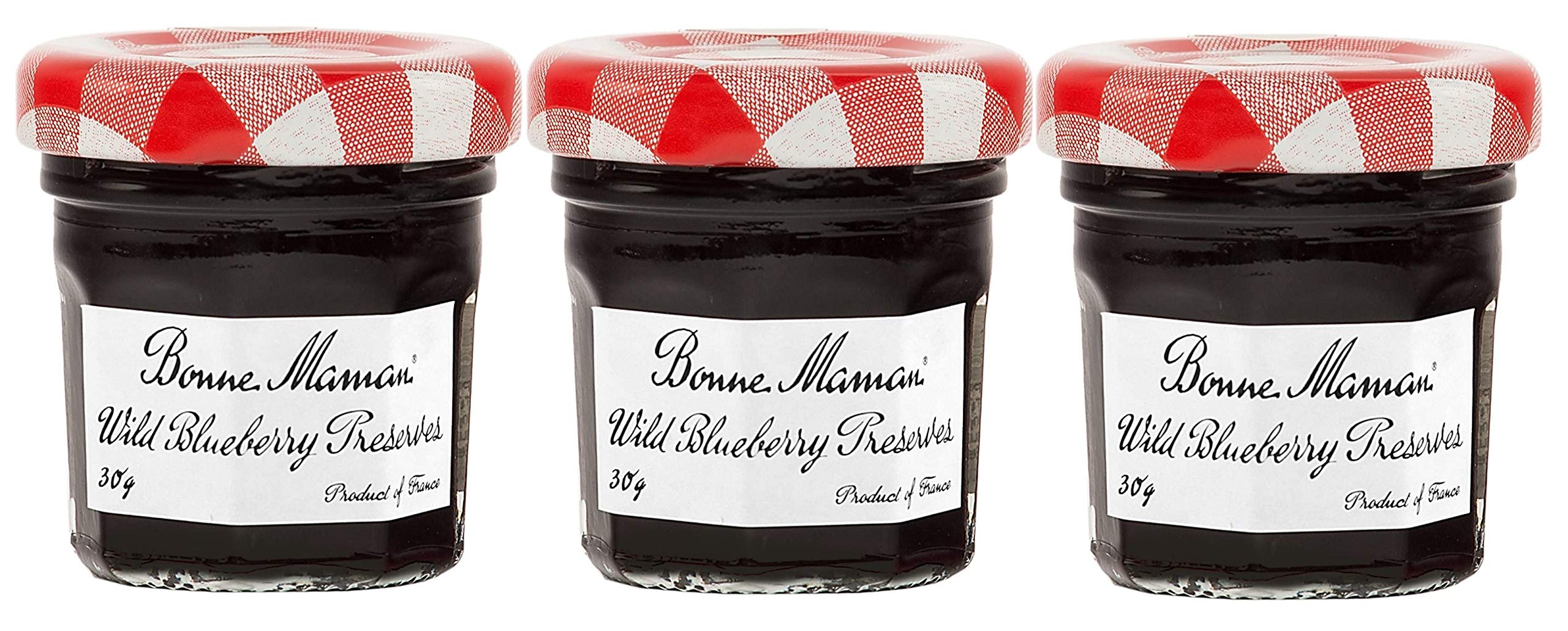 Bonne Maman ボンヌママン ブルーベリージャム 30g×3個