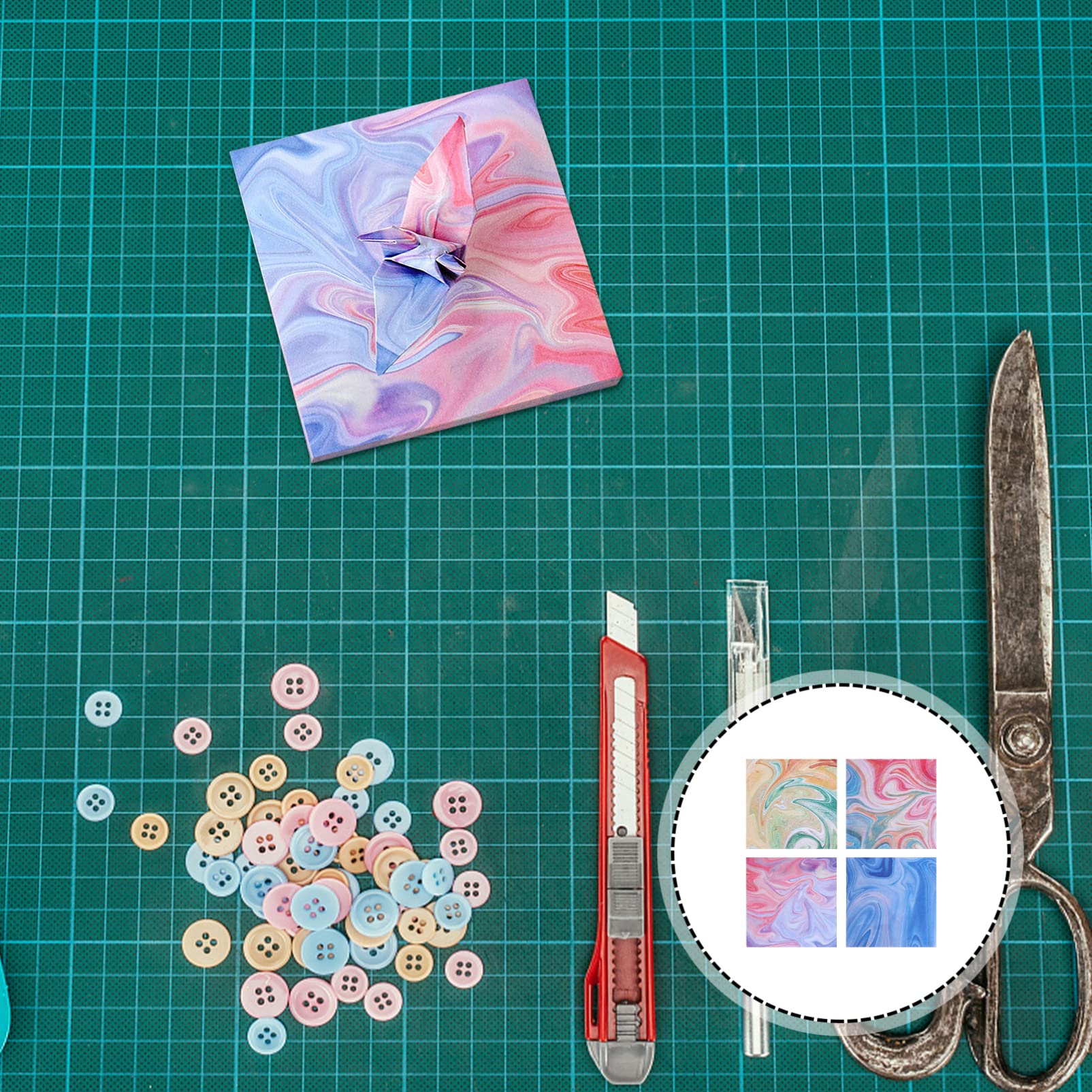 Carta colorata per origami, 400 fogli, quadrata, gradiente di colore, origami, per fai da te, puncher, confezione regalo, per compleanno, feste, decorazione, scrapbook Carta colorata per origami, 400 fogli, quadrata, gradiente di colore, origami, per fai da te, puncher, confezione regalo, per compleanno, feste, decorazione, scrapbook