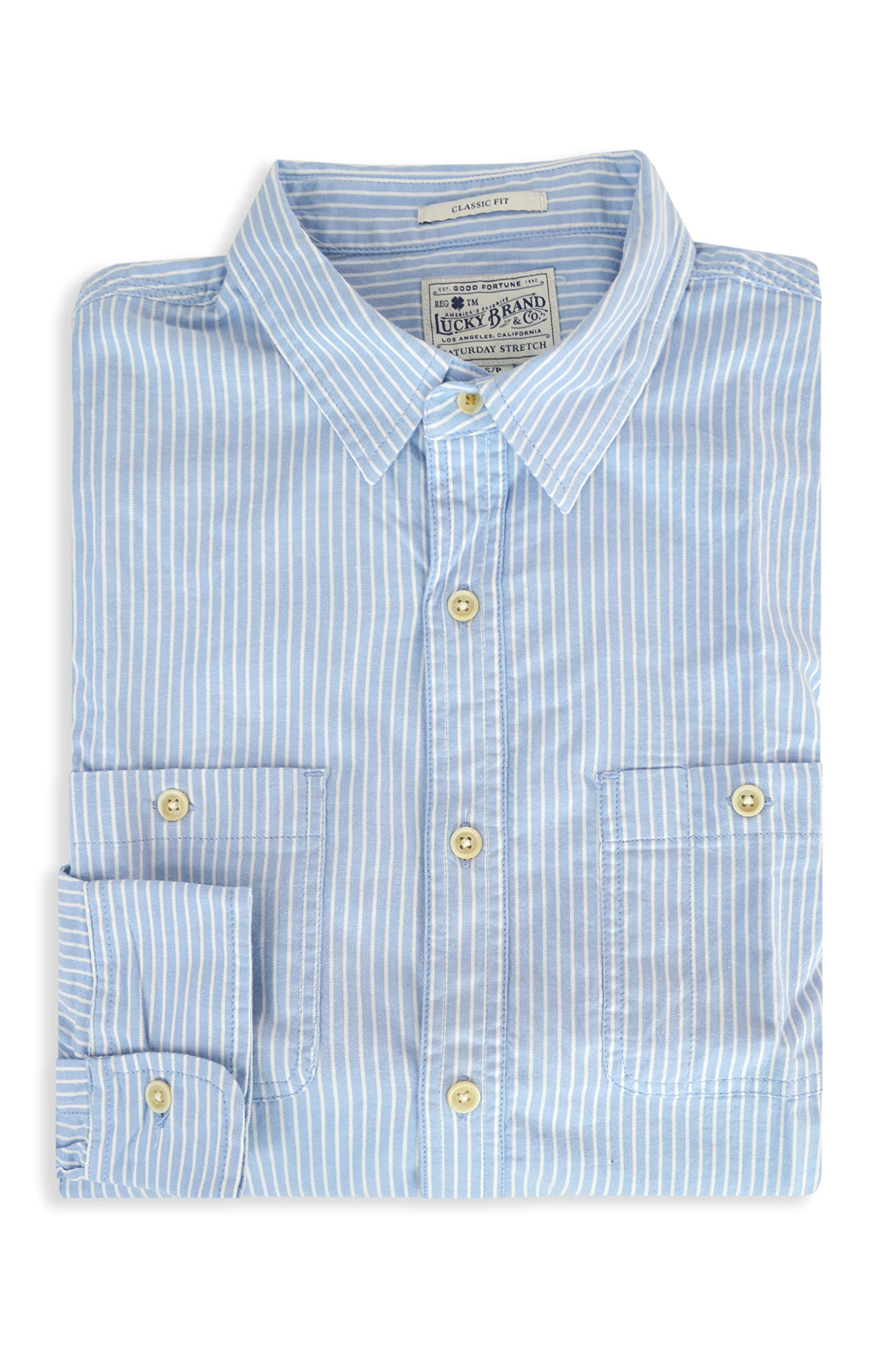 Chemise homme Lucky Brand Samedi Mason pour un look chic et décontracté