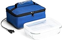 Vista 15 de HOTLOGIC Mini lonchera térmica, calentador eléctrico portátil de alimentos para hombres y mujeres, ideal para el trabajo, la oficina