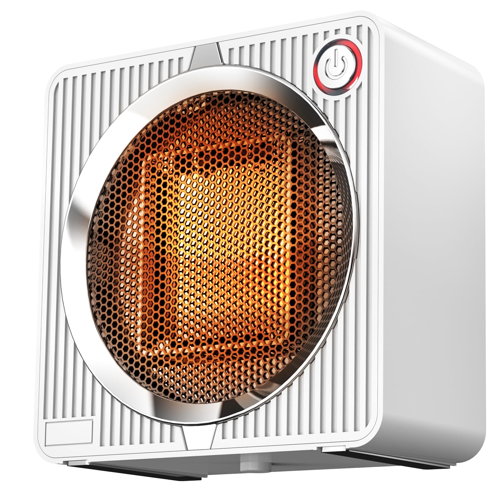 Electric Space Heater, Energy Efficient Portable Space Heaters for Indoor  Use, PTC Ceramic Small Desk Heater, Overheating Tip-Over Protection Mini