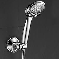 Vista 6 de HotelSpa - Soporte de pared de ducha de mano universal ajustable en ángulo para un fácil alcance/ángulo perfecto para cualquier ducha. Bloqueo