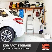 Vista 6 de 300 Libras deber calificación plataforma escalera Flip-N-Lite, 15273-001