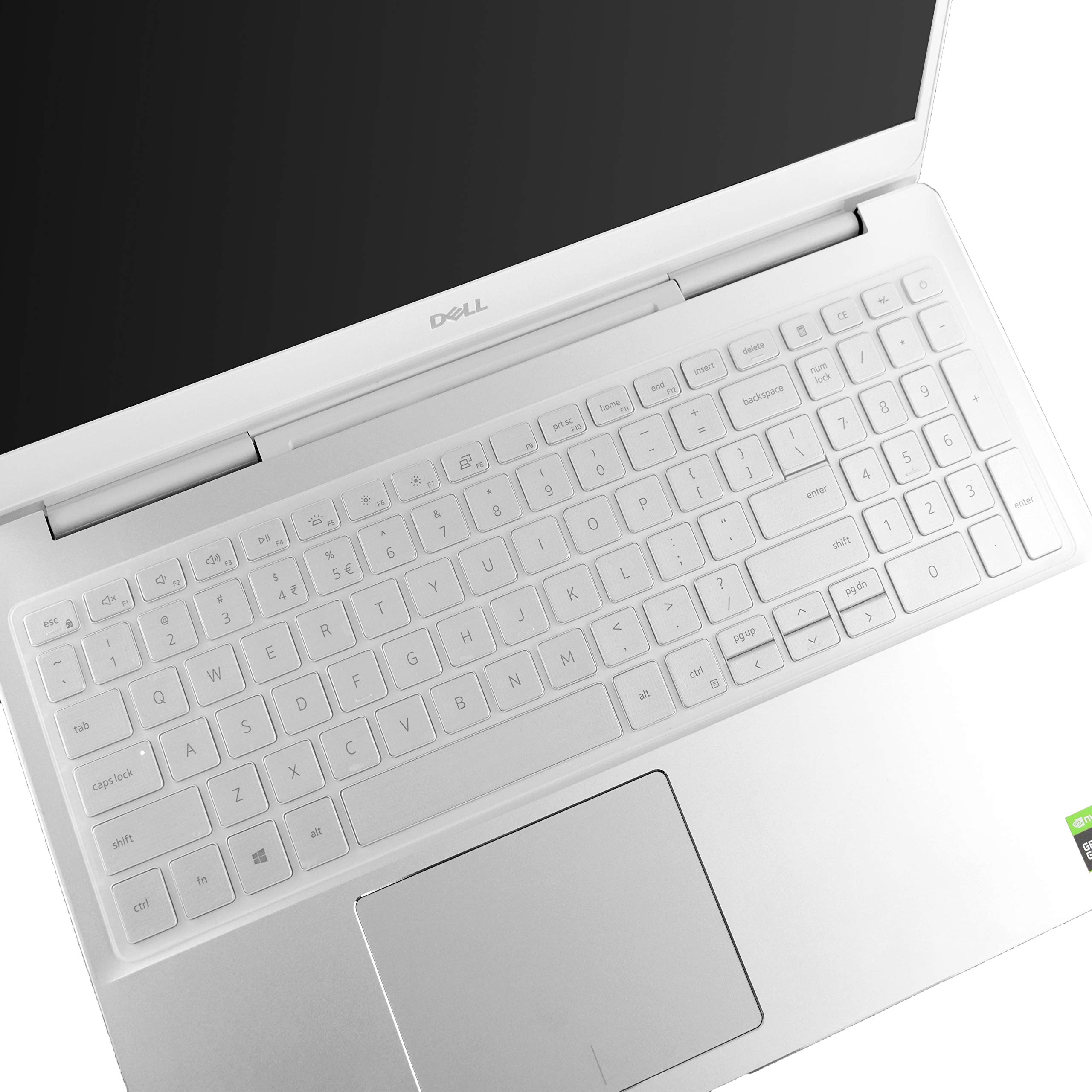 Keyboard Cover for Dell G15 5520 5515 5510, inspiron 15 17 3501 3502 3505  5501 5502 5505 5508 5509 5584 5590 5593 5594 5598, 7000 7500 7501 7506 7590