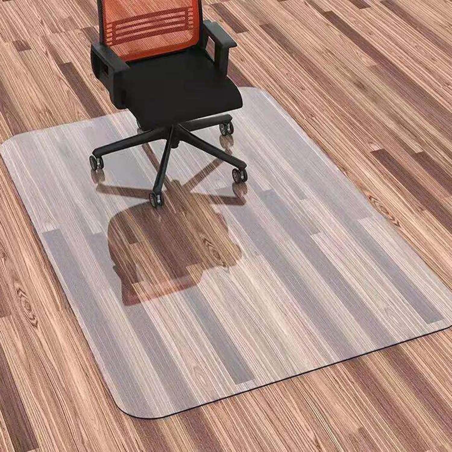 Office Desk Chair Mat Clear PVC Table Protector Cover Pad Transparent Carpet Floor Protector Mat Anti Scratch Table