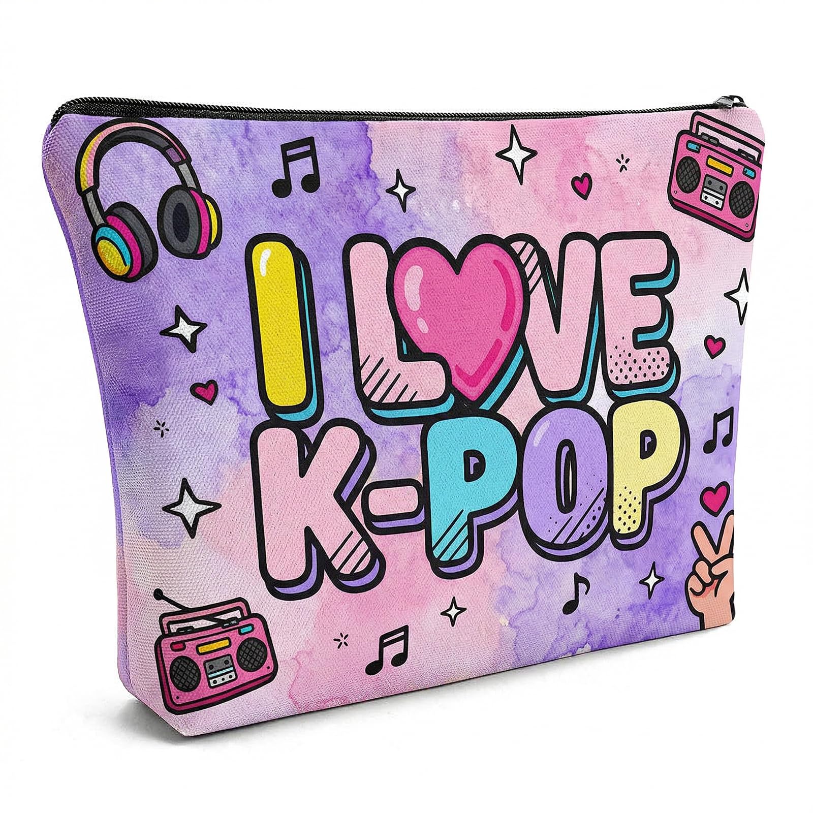 Neceser Mujer K Pop Regalos Neceser Detalles Cumpleaños Guerreras Kpop Estuch Maquillaj Mujer Niñas Llaveros K Pop Neceser para Maquillaje Complementos Viaj Autocolantes