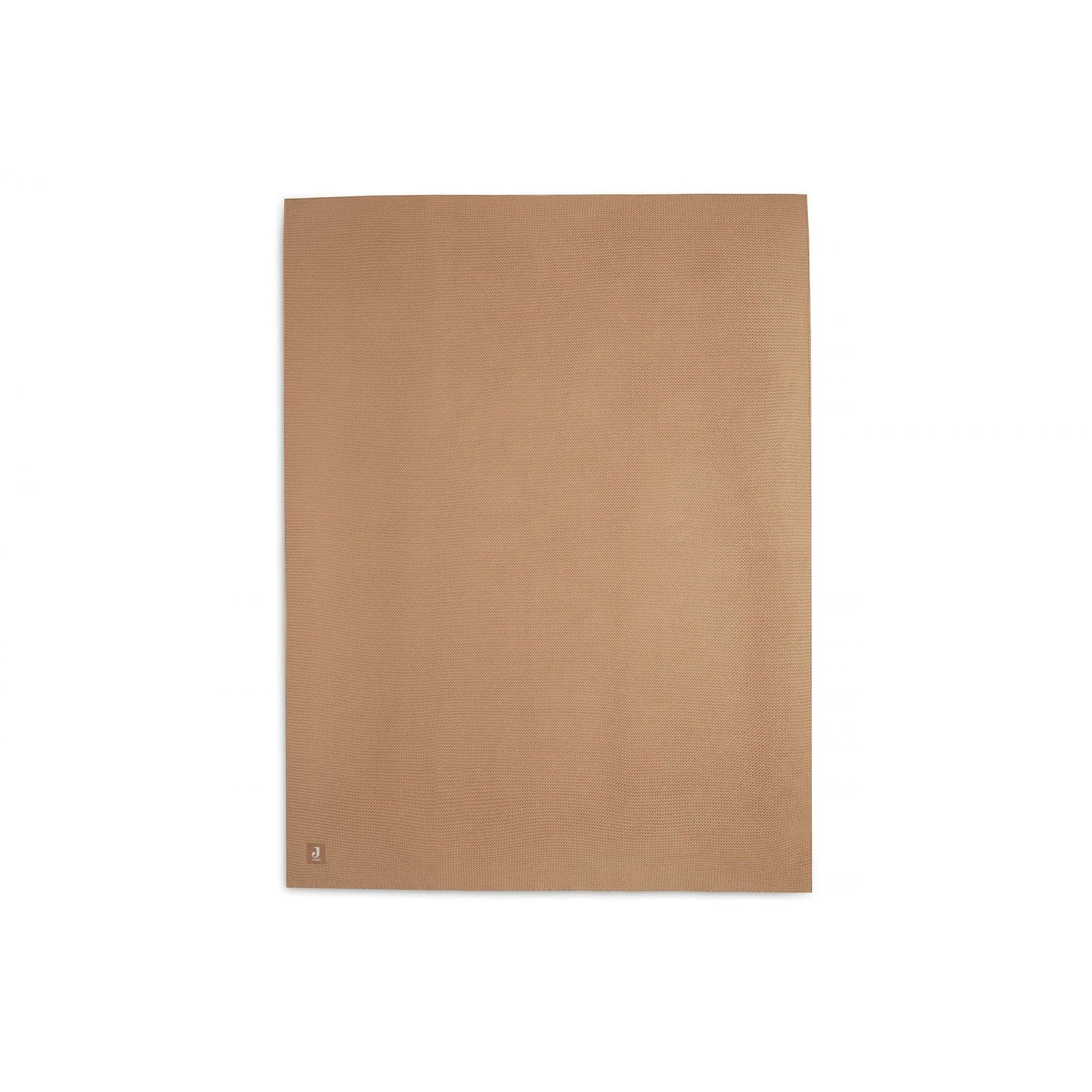 Jollein 516-522-66072 Kinderdecke Basic Knit Biscuit (100x150 cm)