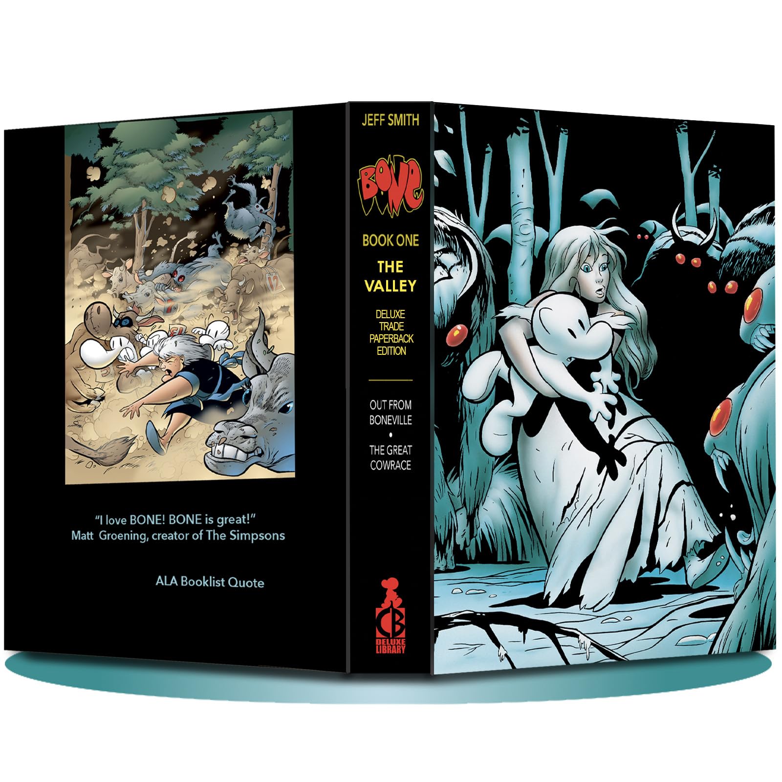 Bone Deluxe Edition Part One: The Valley (Bone Reissue Graphic Novels (Hardcover))