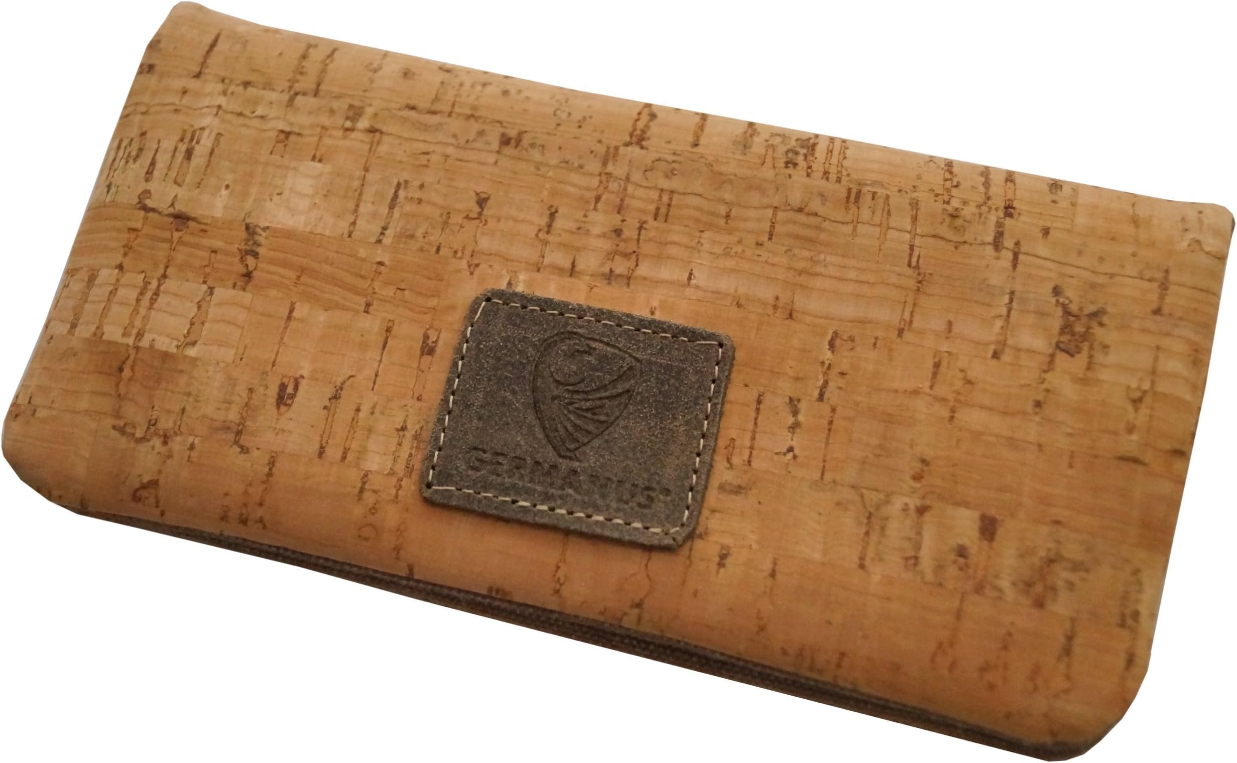 Cork Tobacco Pouch, Handmade in EU, Genuine Cork, Magnetic Closure, Brown