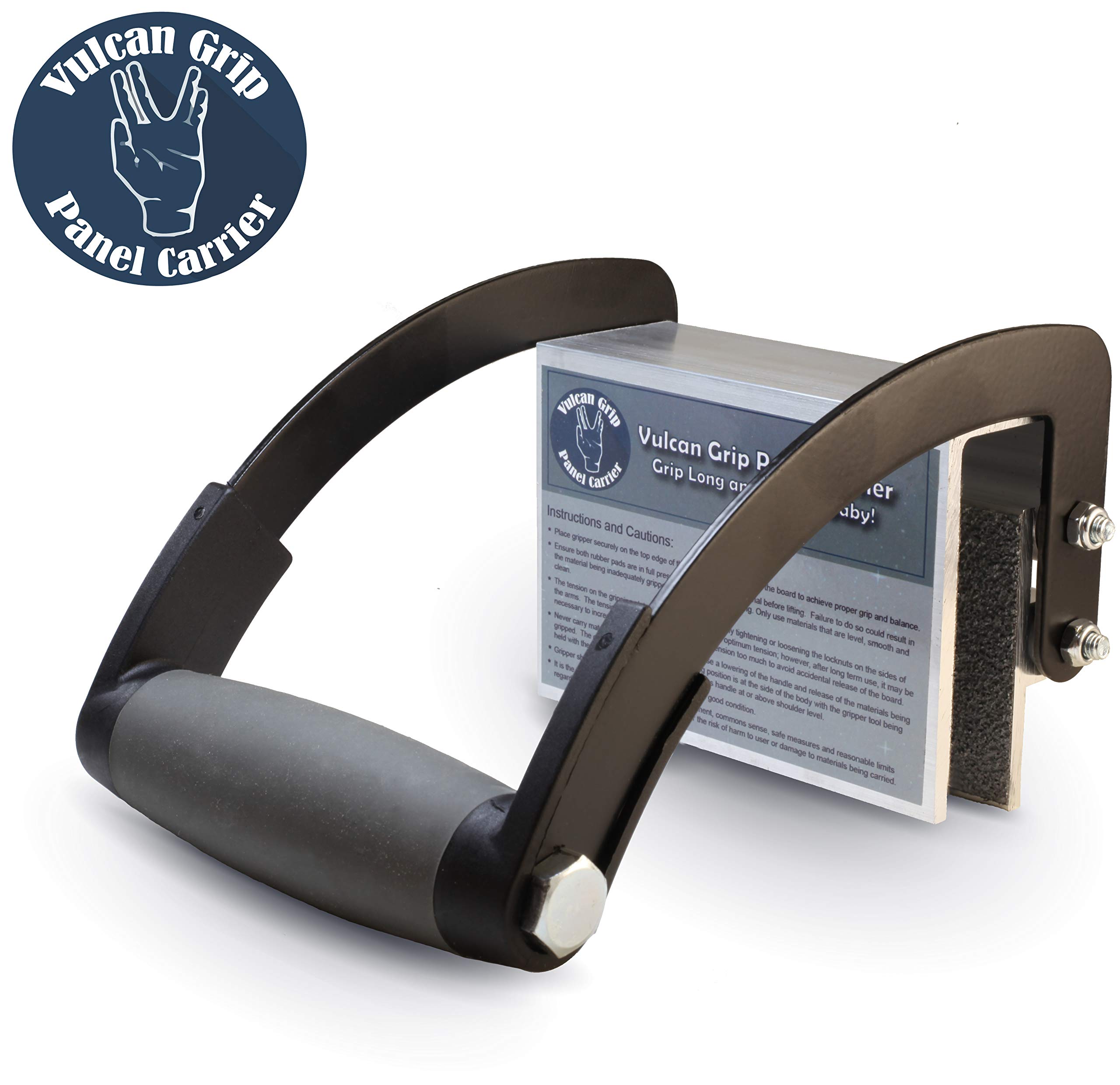 Buy Vulcan Grip Panel Carrier Drywall and Plywood Gripper, Lifter and