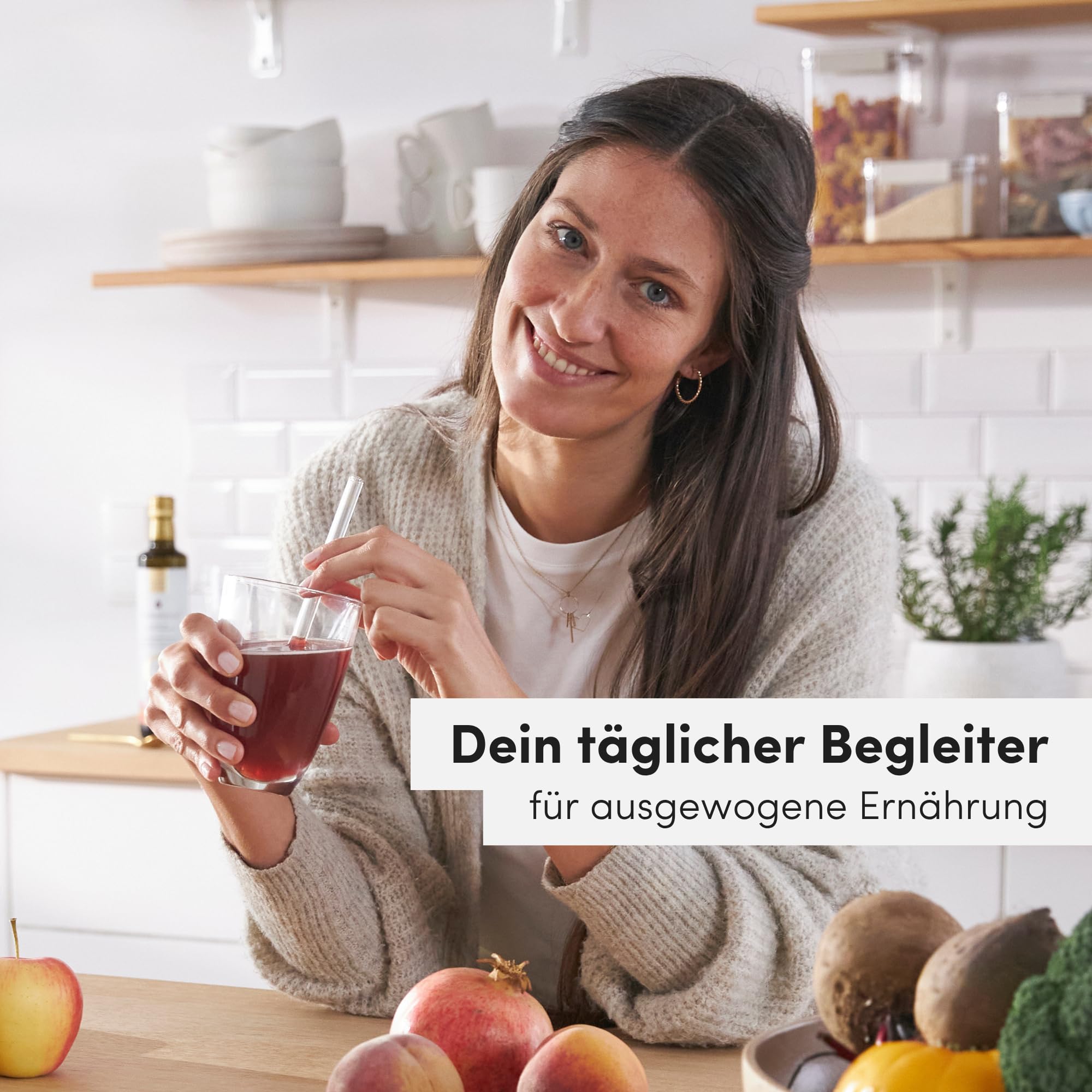 Vitabalance® Mikronährstoffkonzentrat 500 ml – 128 Zutaten inkl. fermentiertem Obst und Gemüse – für die tägliche Nährstoffversorgung von Familie & Kindern ab 3 Jahren | Vegan | 1-Monats-Vorrat