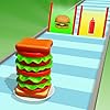 Stack Snack Run 3D: Sandwich Maker Challenge