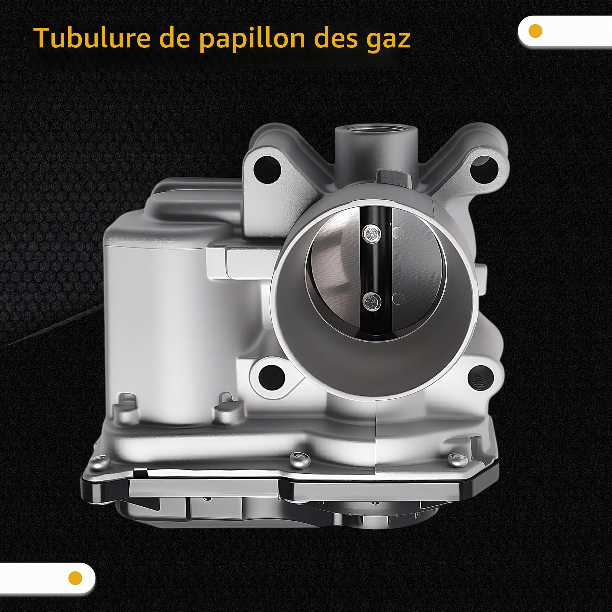 Corps de Papillon Convient pour Renault Clio III, Convient pour Renault Twingo II, pour Sandero pour Kangoo 2001-aujourd'hui, Corps Papillon # 8200568712