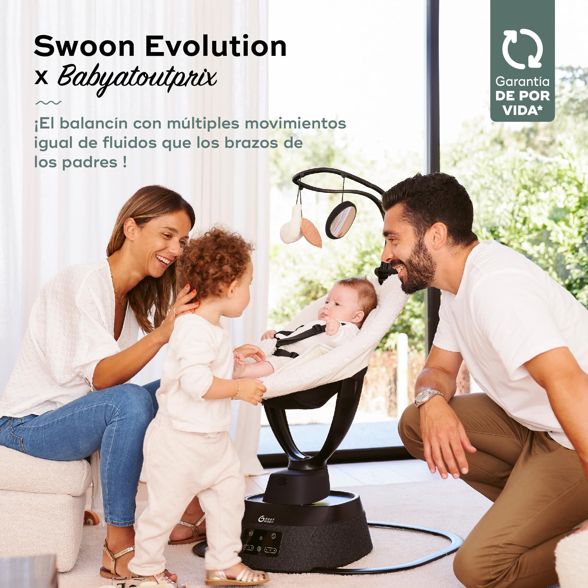 Babymoov Balancín Swoon Evolution curl white